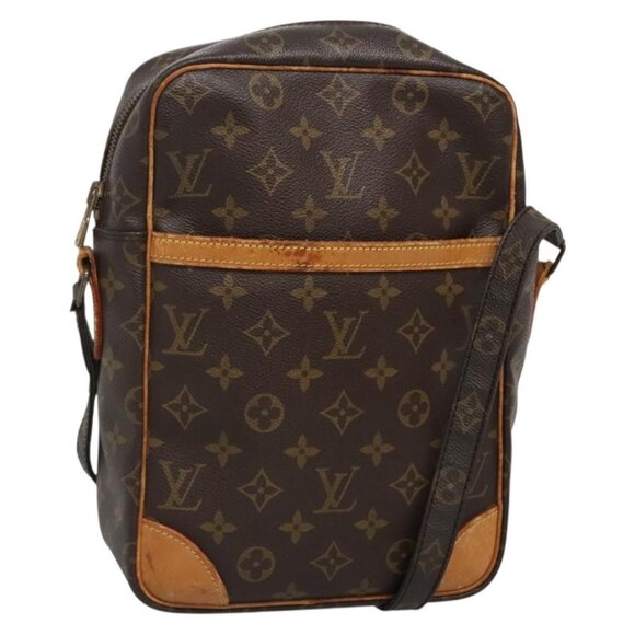 LOUIS VUITTON Monogram Danube MM Shoulder Bag LV Auth - Picture 1 of 16